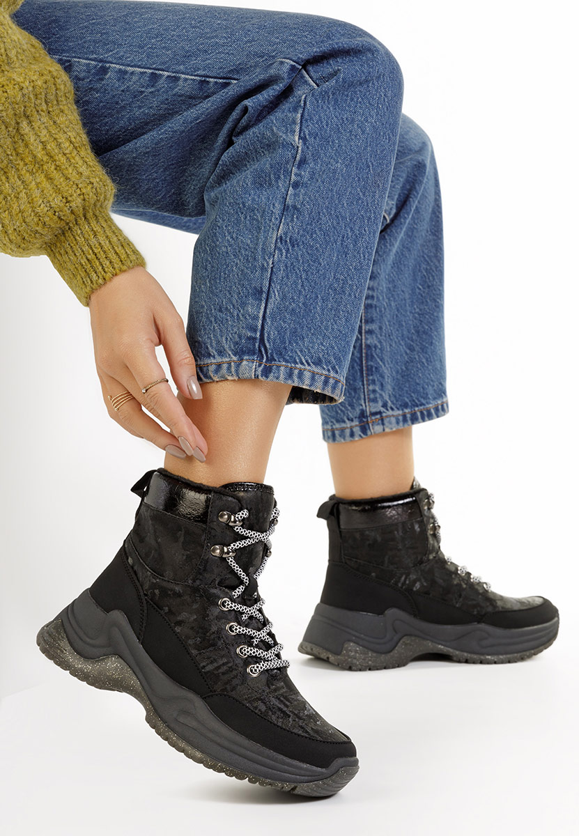 Cникърси High-Top Madeca черни