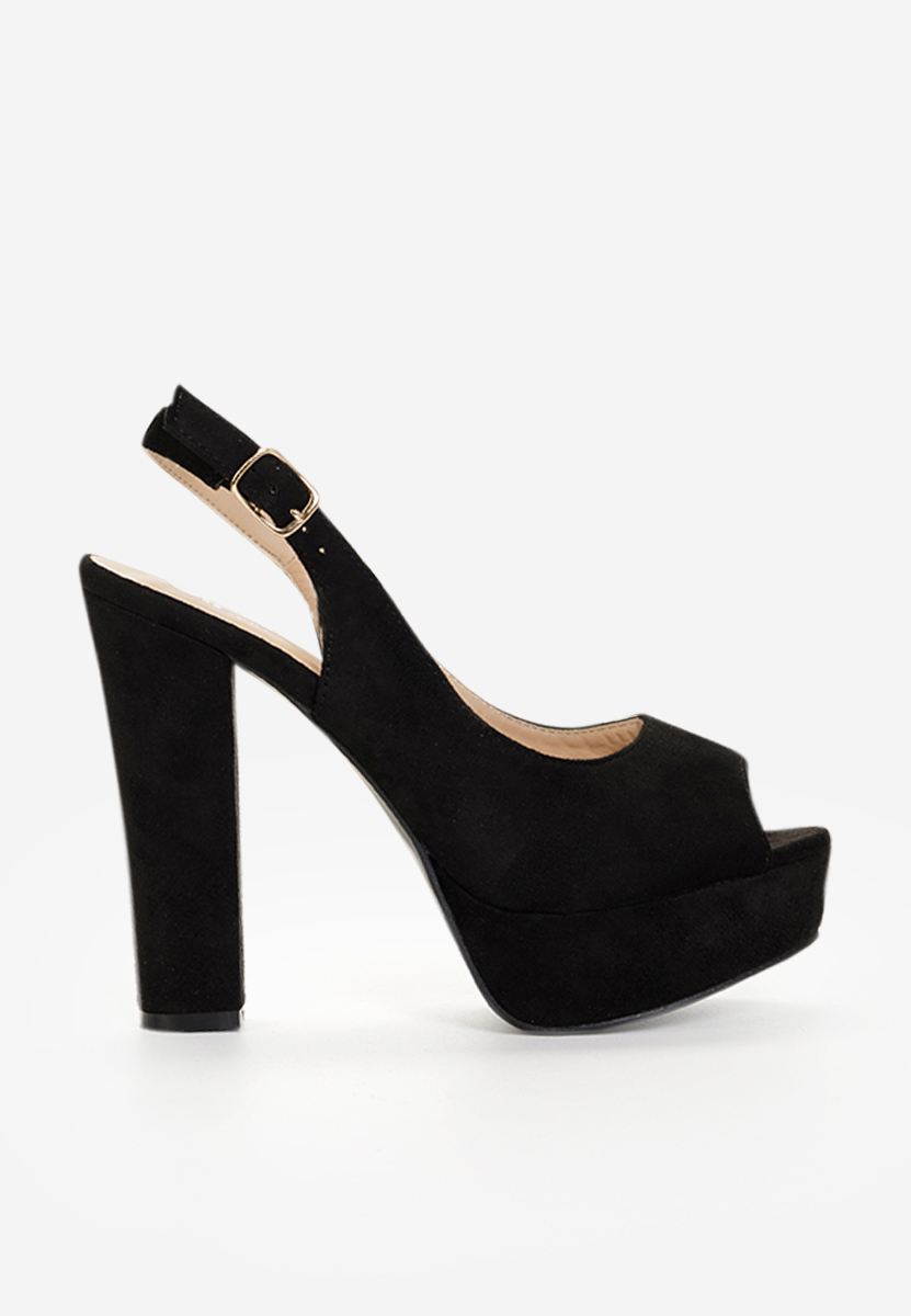 Сандали на ток Laureline V2 черен