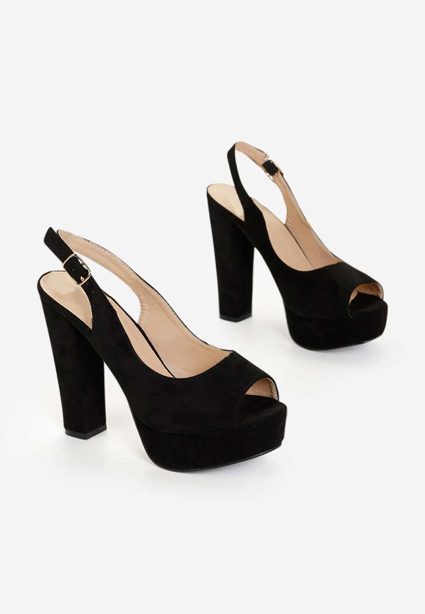 Сандали на ток Laureline V2 черен