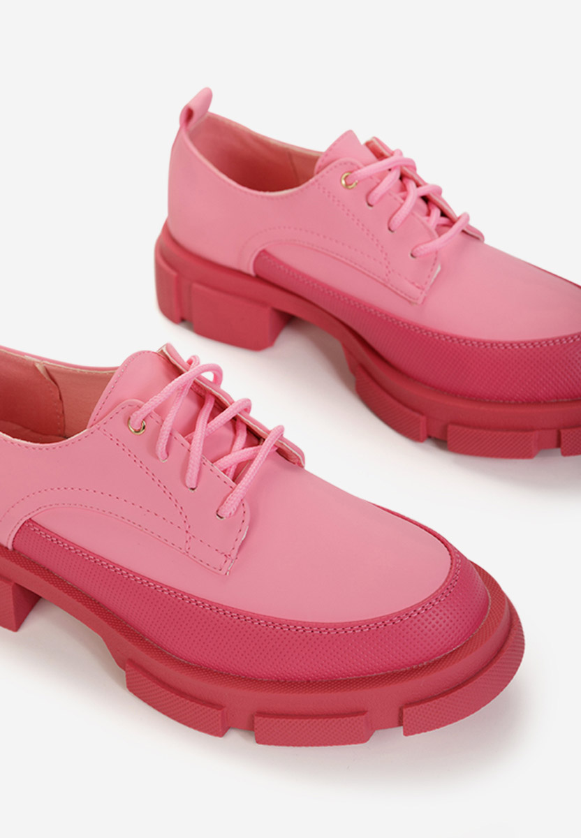 Дамски обувки derby Dianera розов