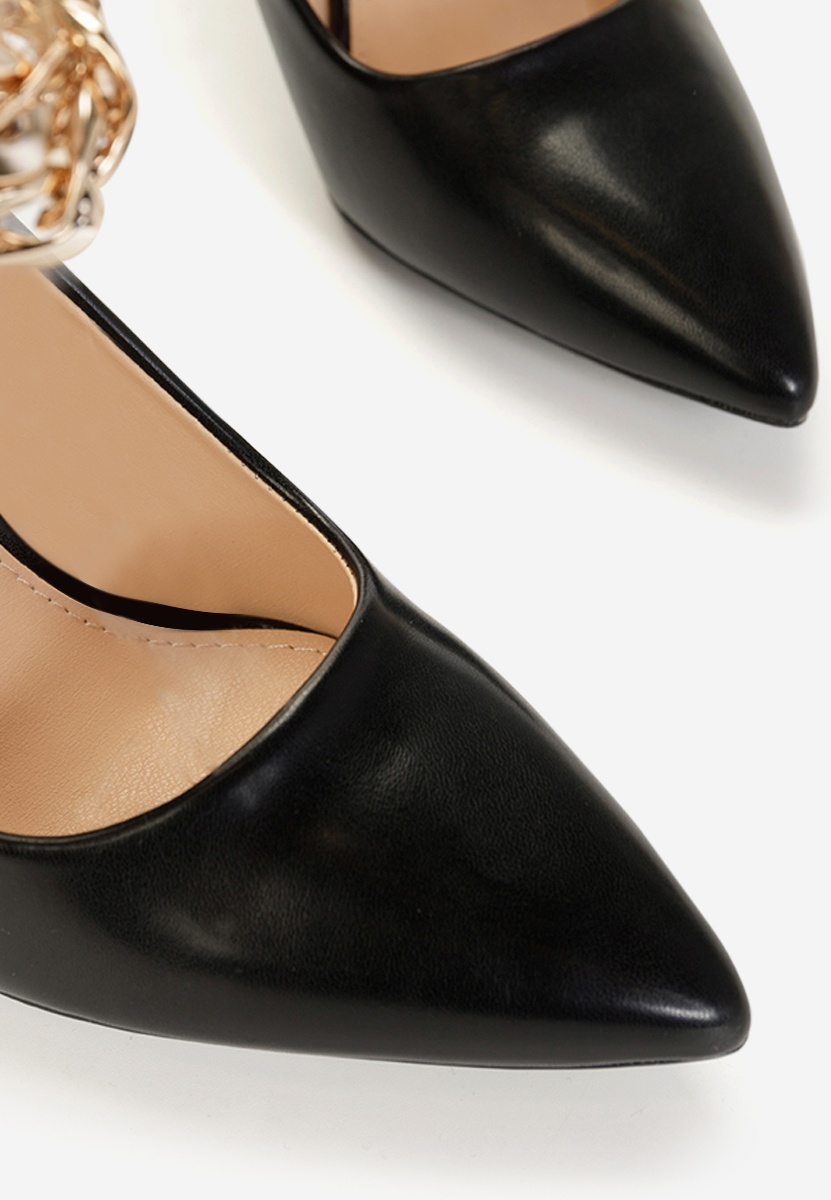 Обувки стилето Madeleine черен