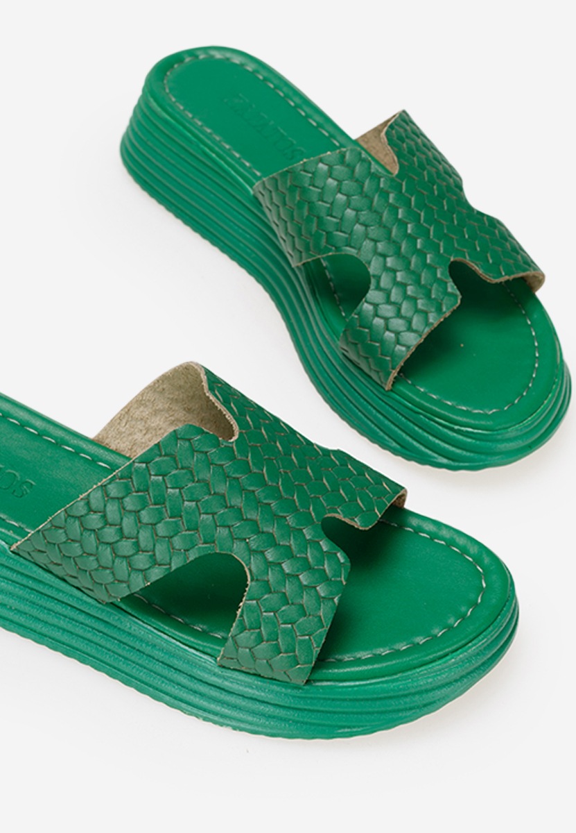 дамски джапанки Demetra зелен