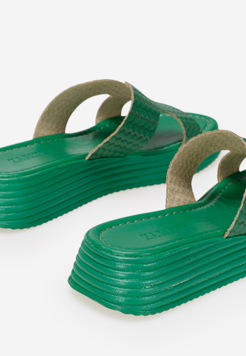 дамски джапанки Demetra зелен