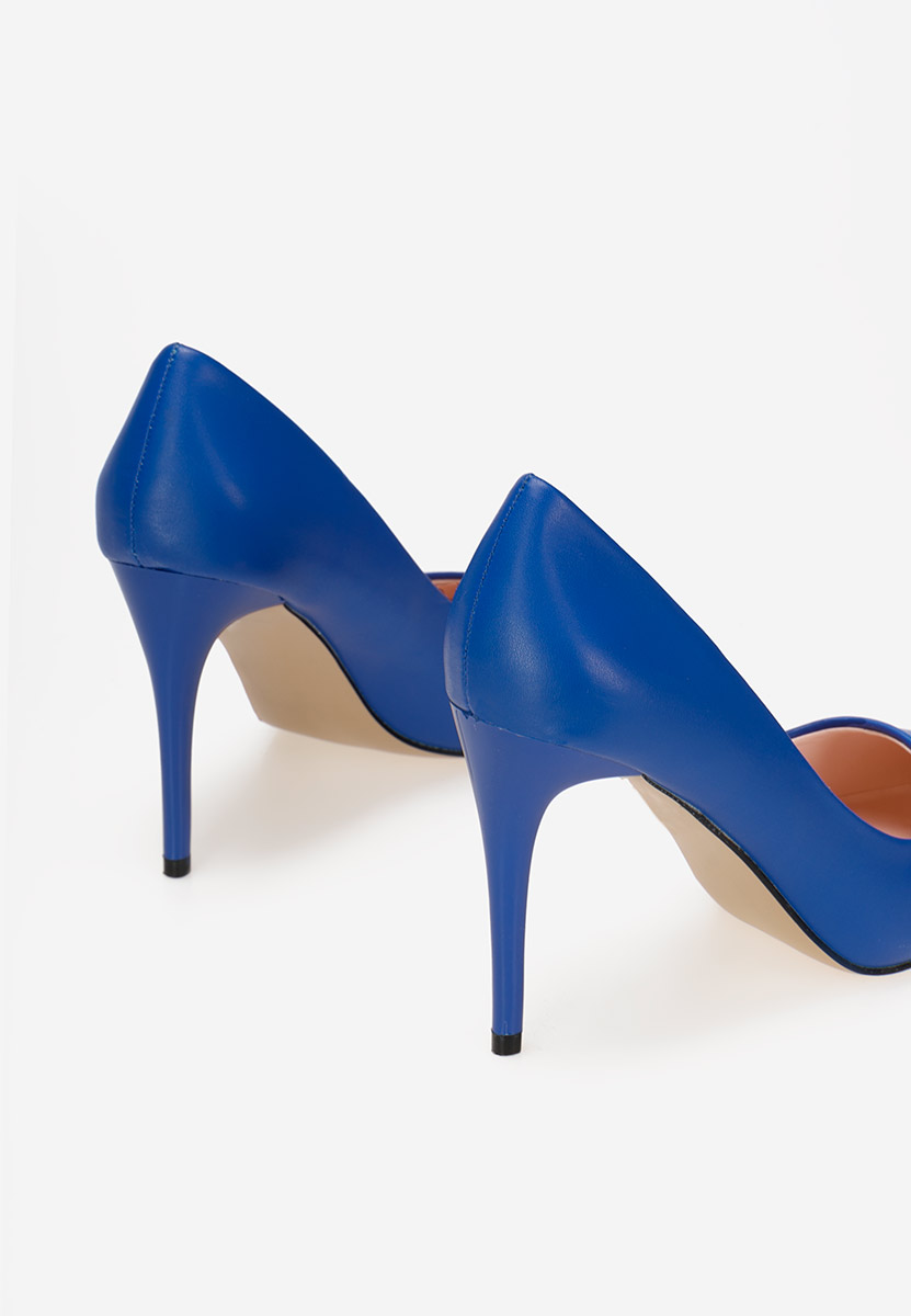 Обувки стилето син Donia