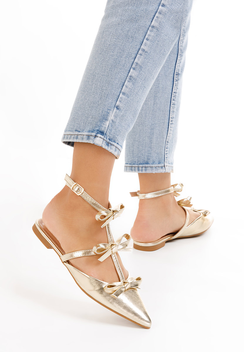 Балерини Ancisa златен