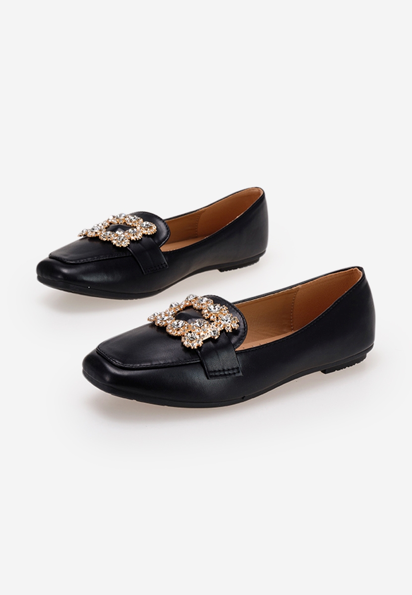 Дамски мокасини Gialla черни