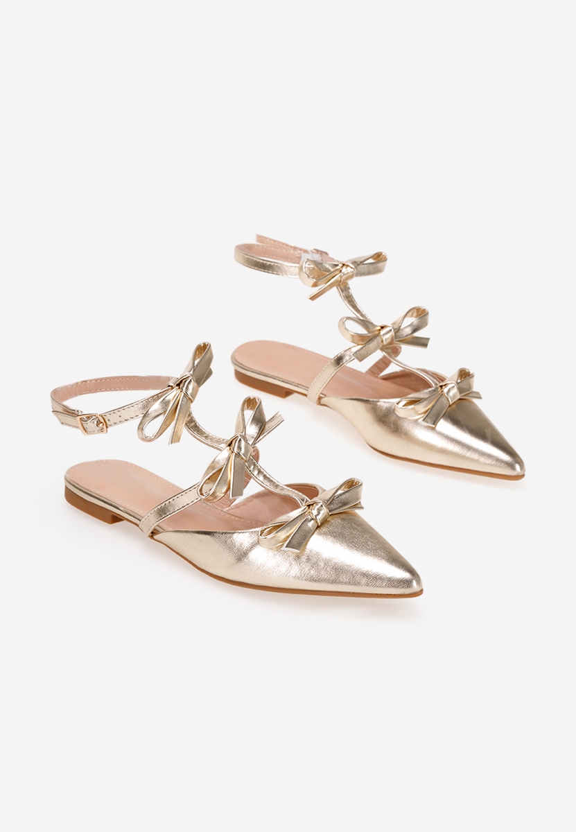 Балерини Ancisa златен