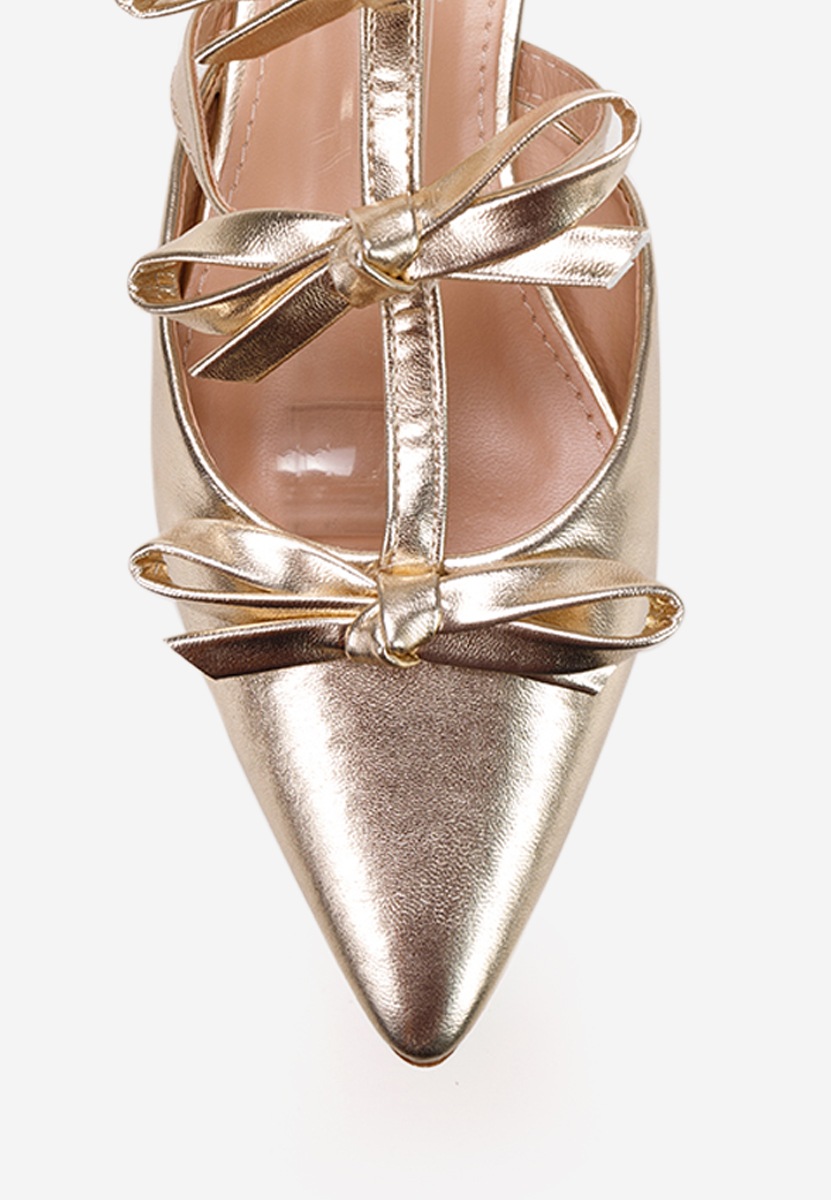 Балерини Ancisa златен