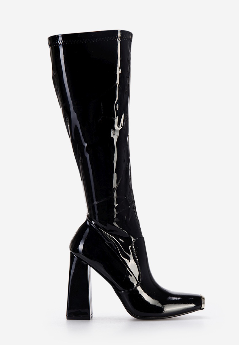 Чизми на ток Anise черен v2