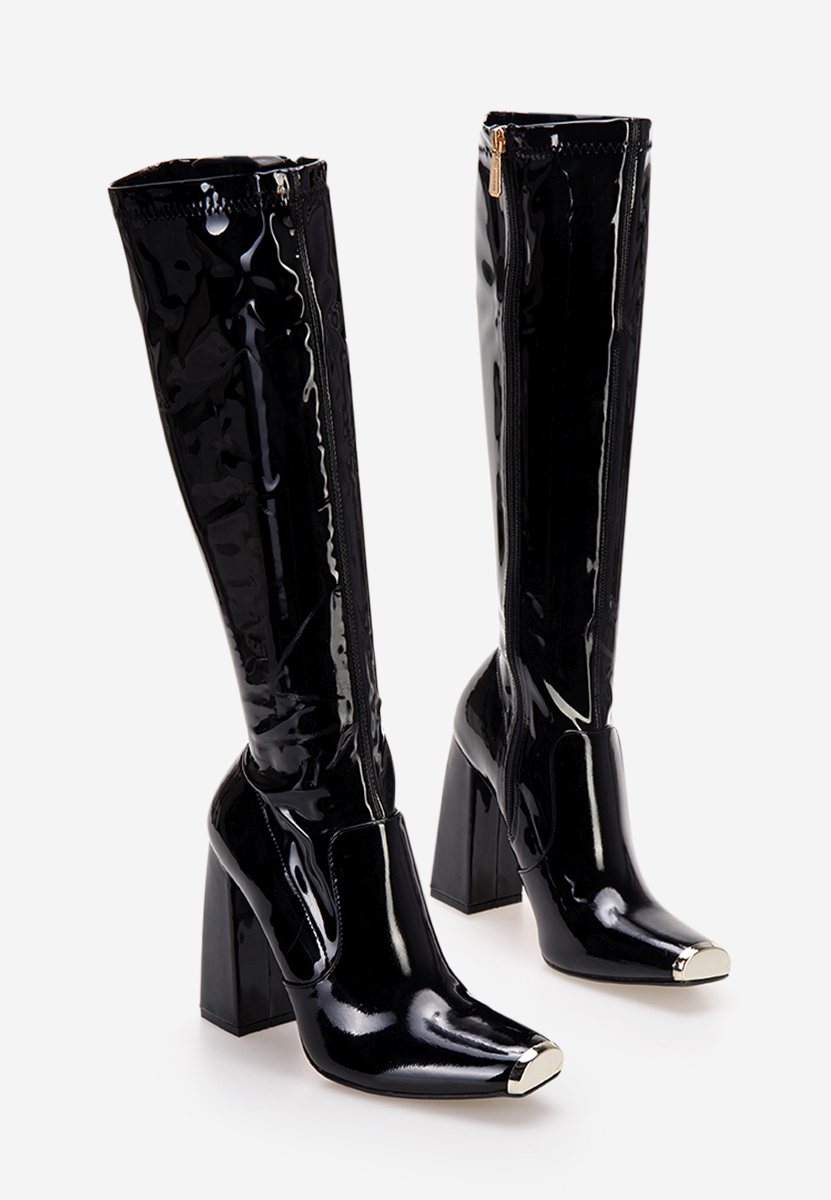 Чизми на ток Anise черен v2