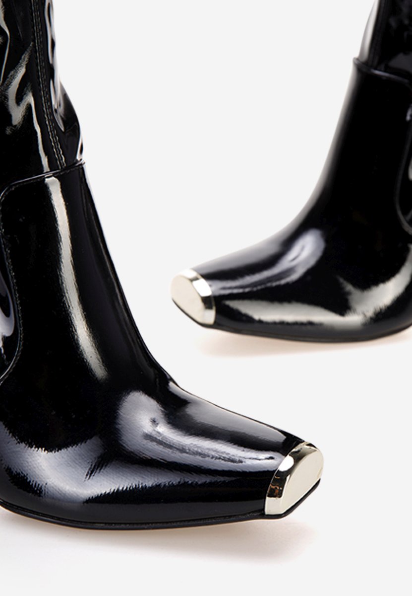 Чизми на ток Anise черен v2