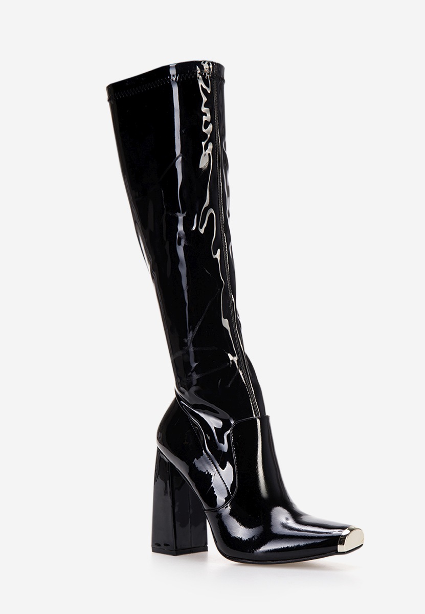 Чизми на ток Anise черен v2