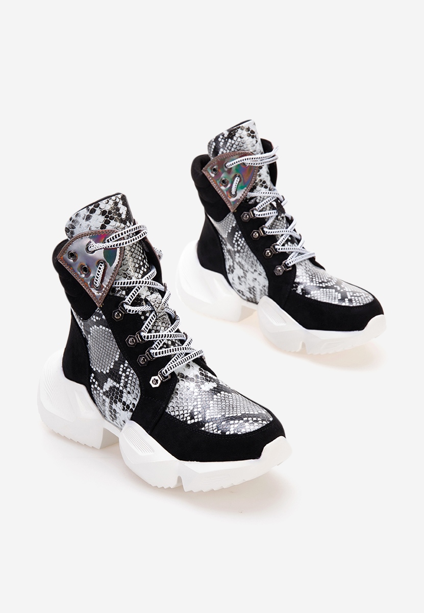 Cникърси High-Top черни Caserio