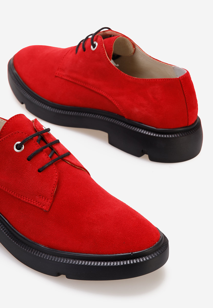 Дамски обувки derby Pelado V2 червен