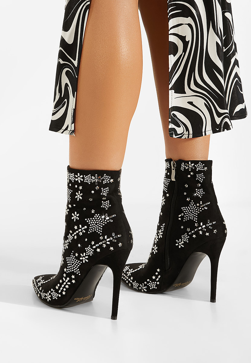 Елегантни боти черен Tondelia