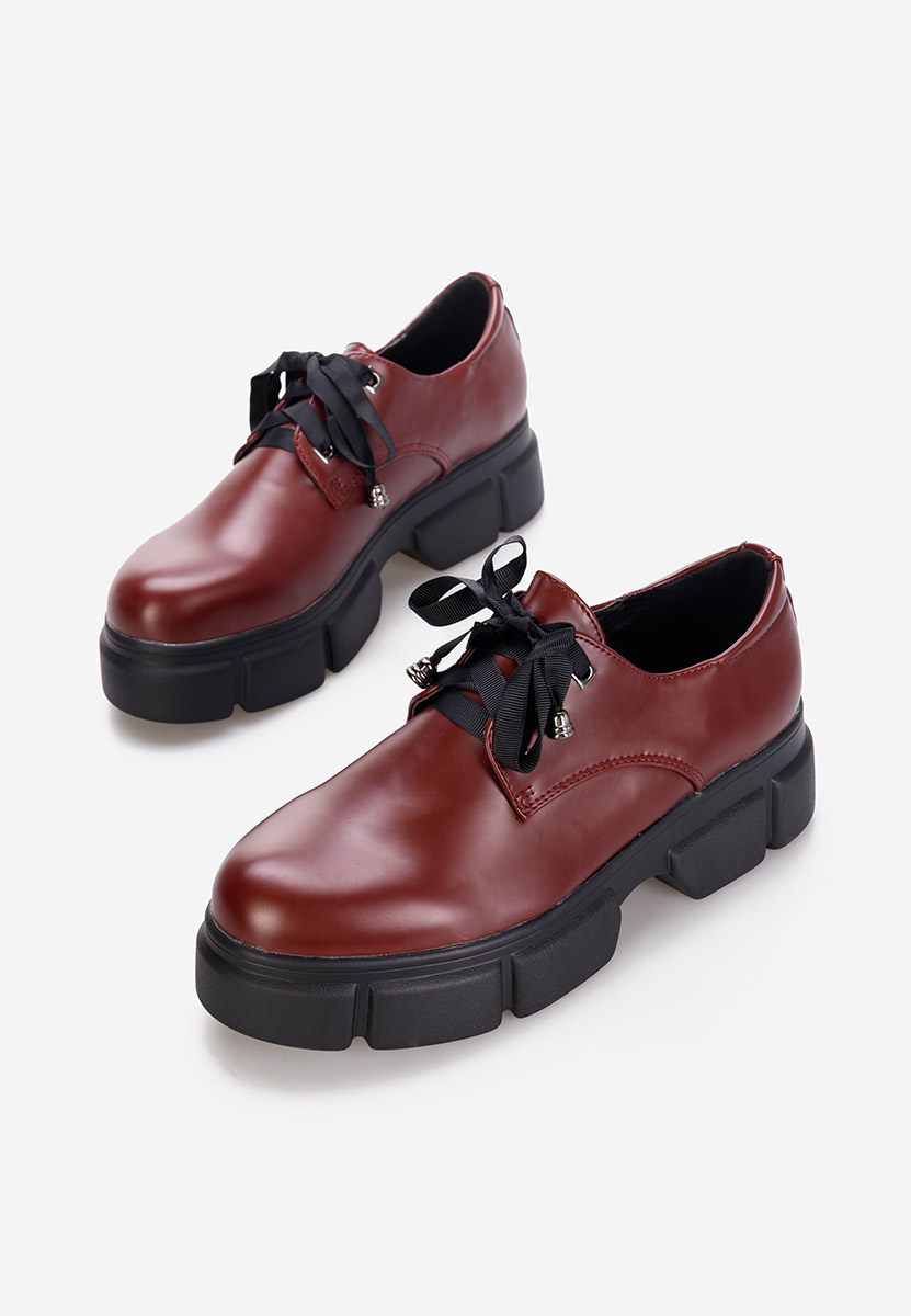 Ежедневни обувки Italica Винено червено