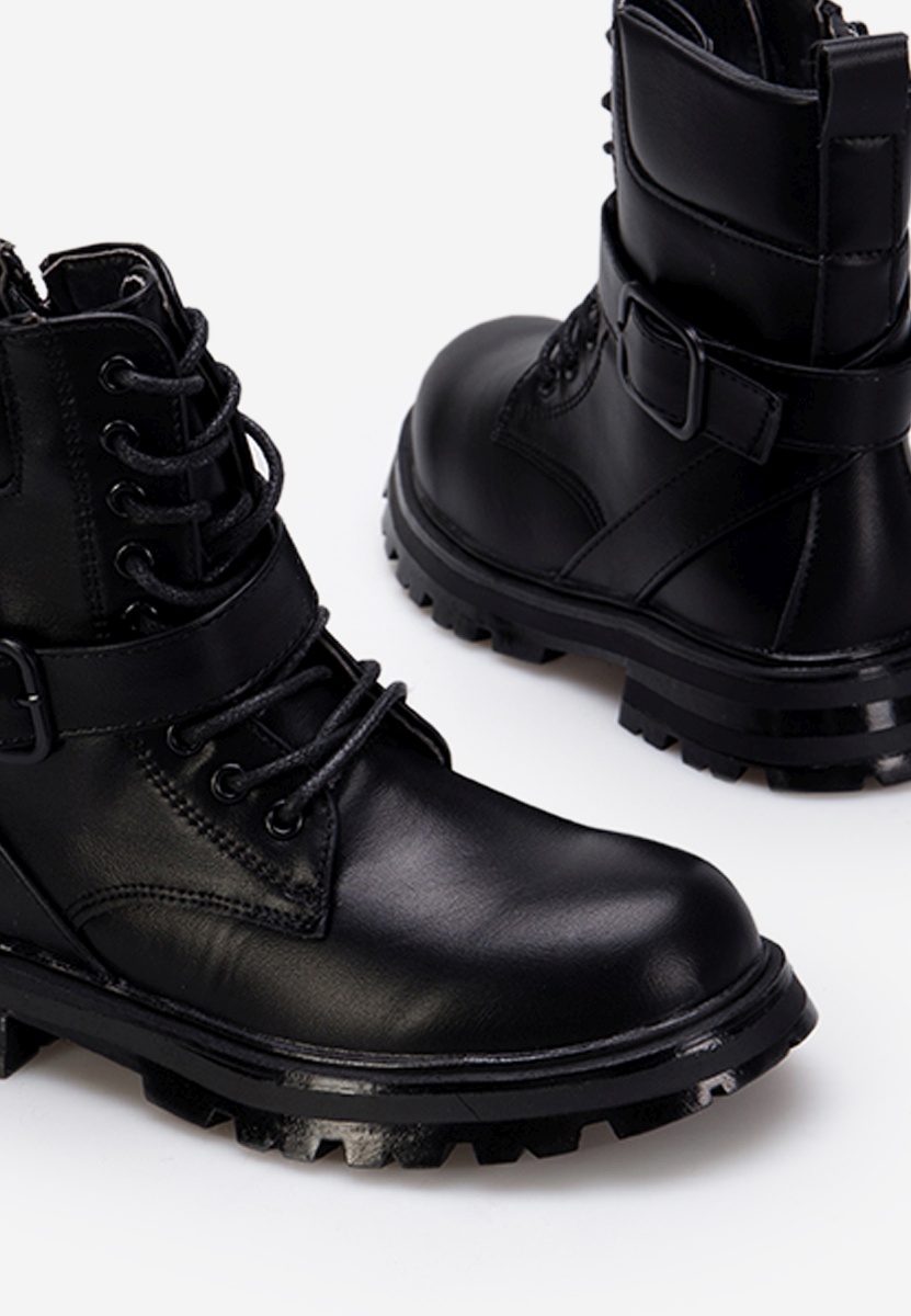 Боти момичета черен Guarda