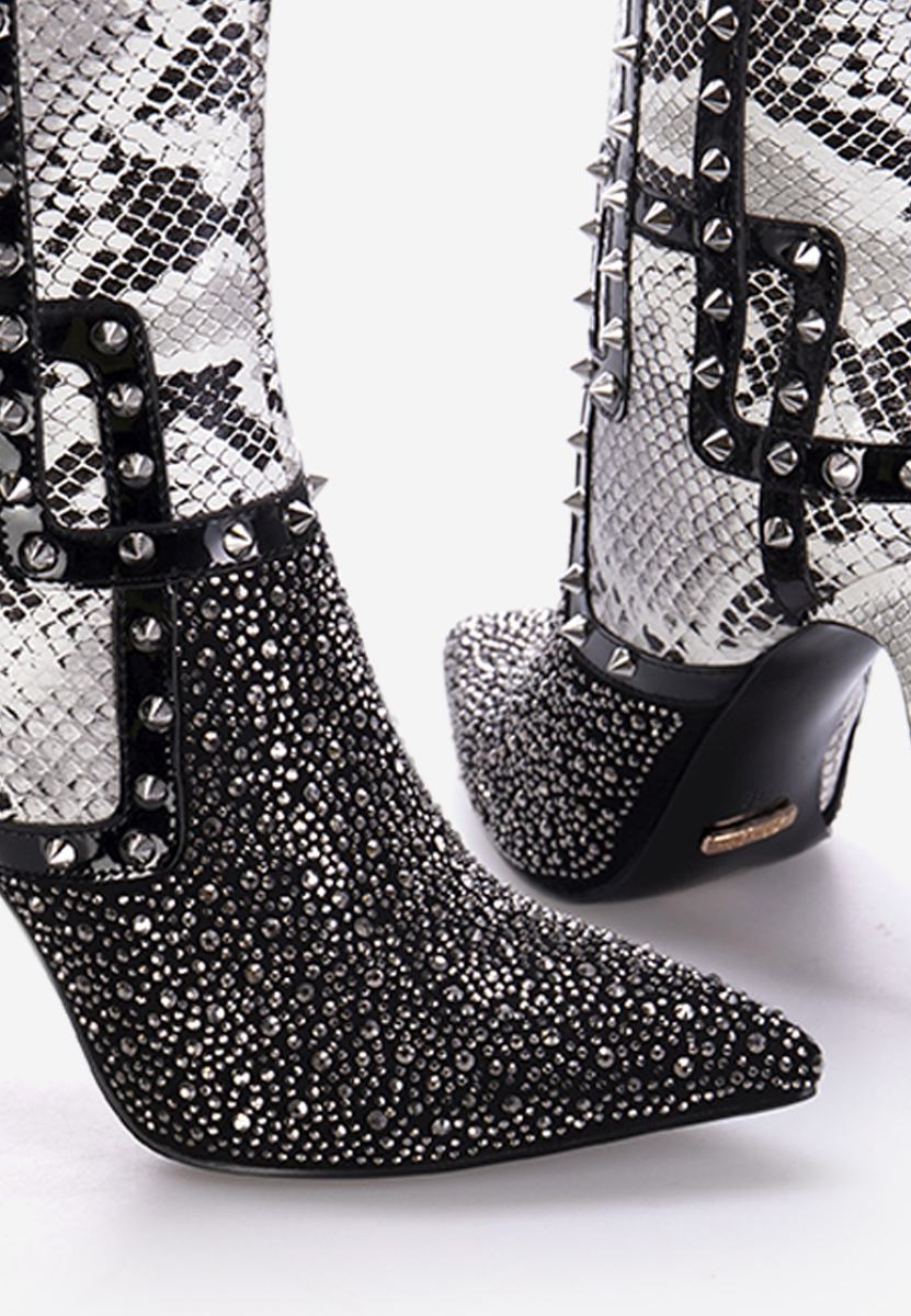 Елегантни боти черен Spezia