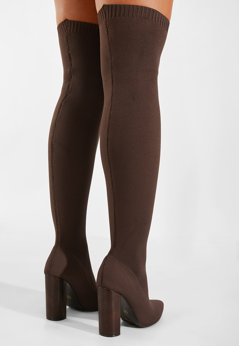 Дамски чизми кафяв Herrera