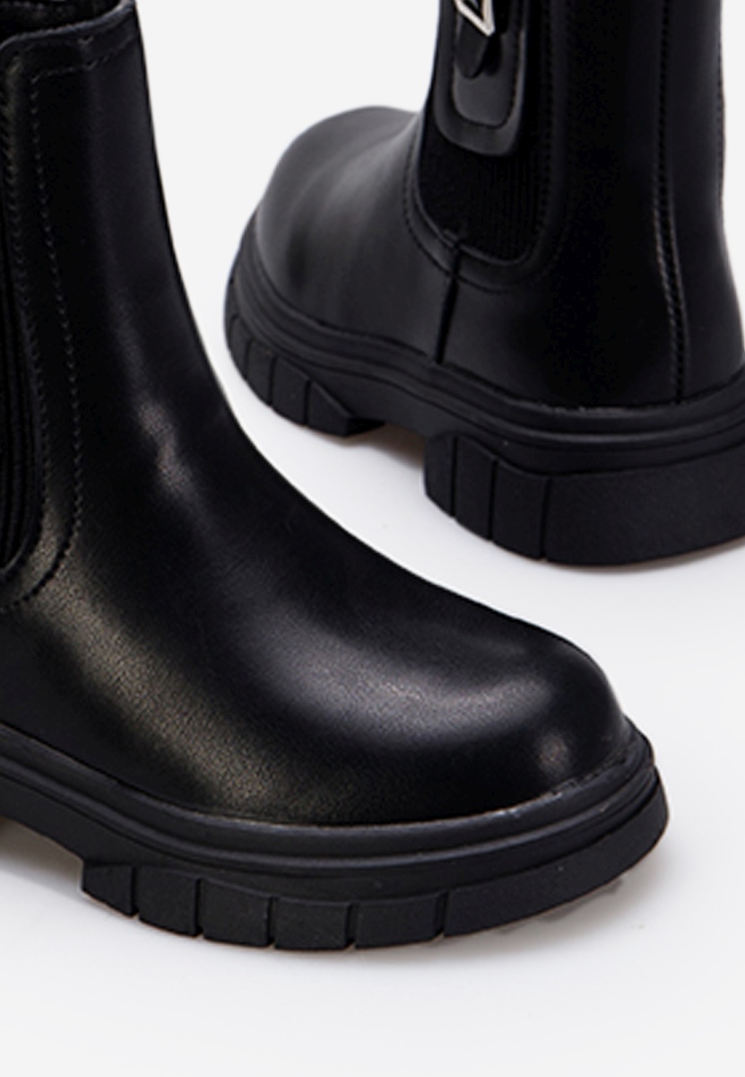 Детски боти черен Cary A