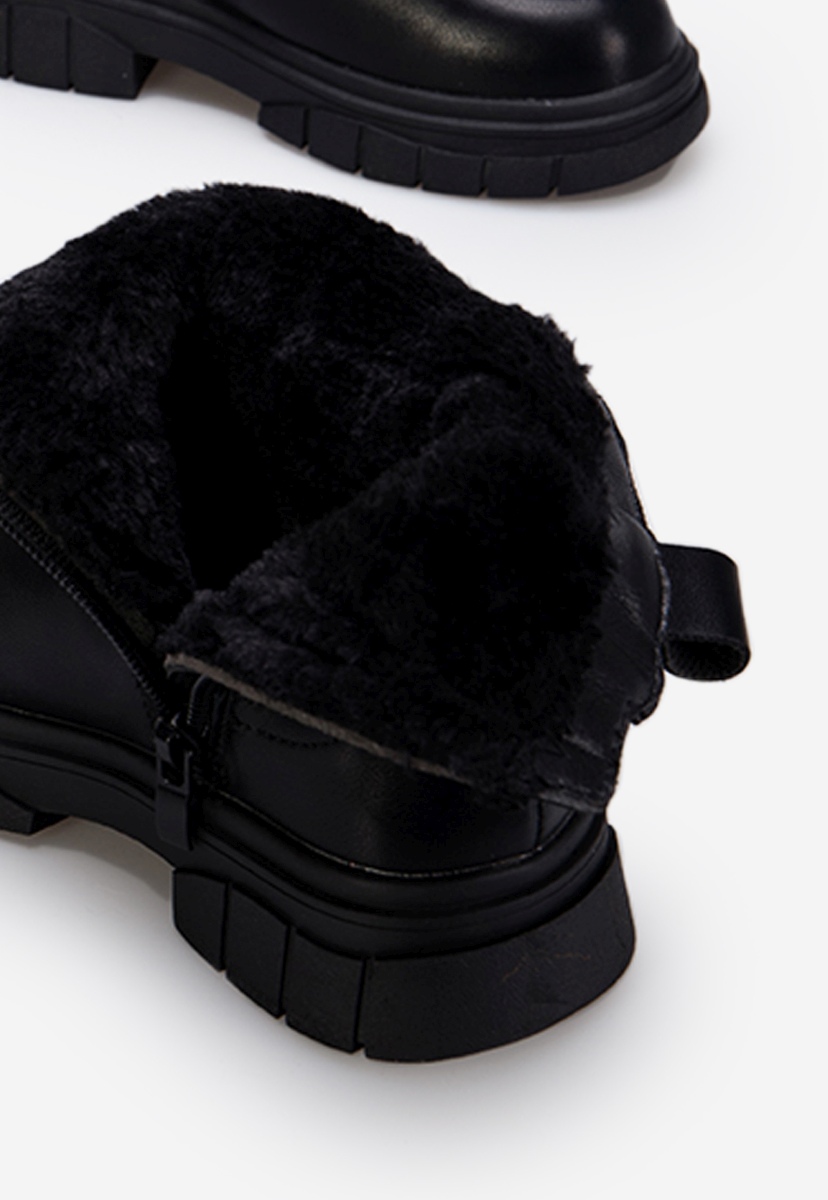 Детски боти черен Cary A