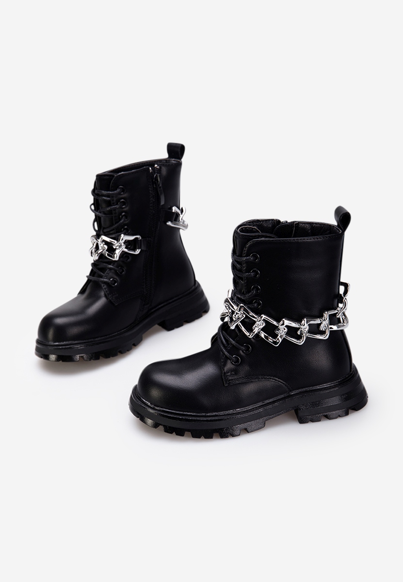 Боти момичета черен Anadia V2