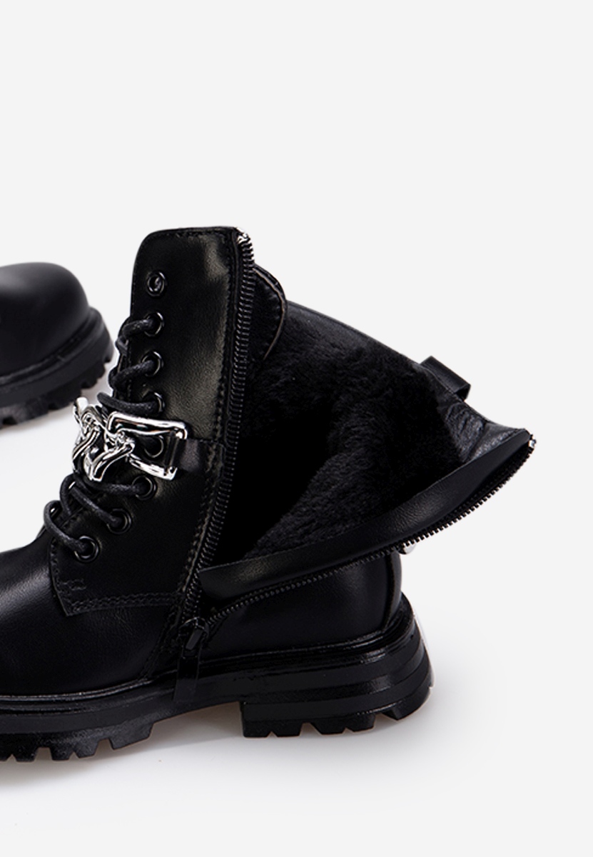 Боти момичета черен Anadia V2