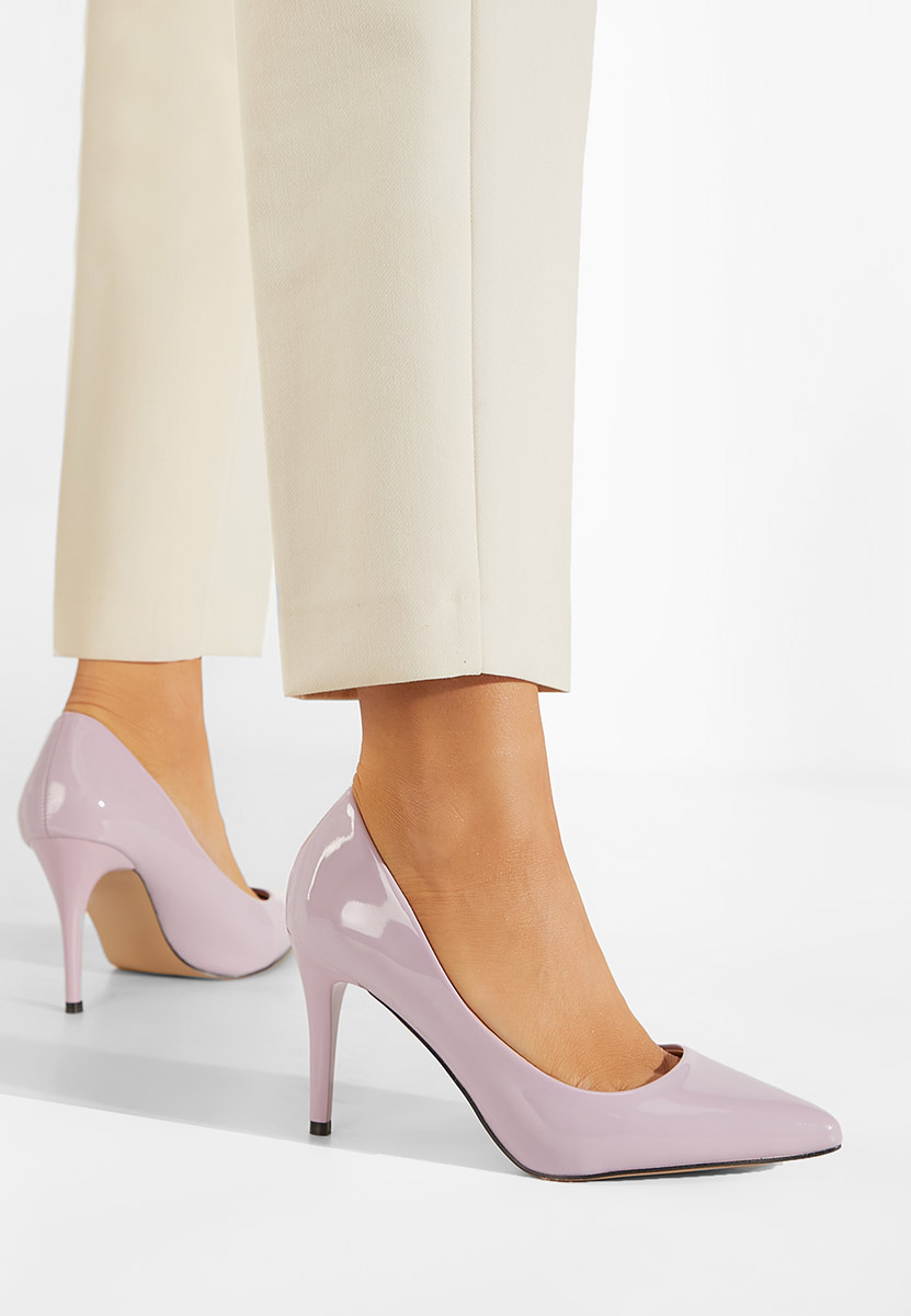 Обувки стилето лилав Paolla