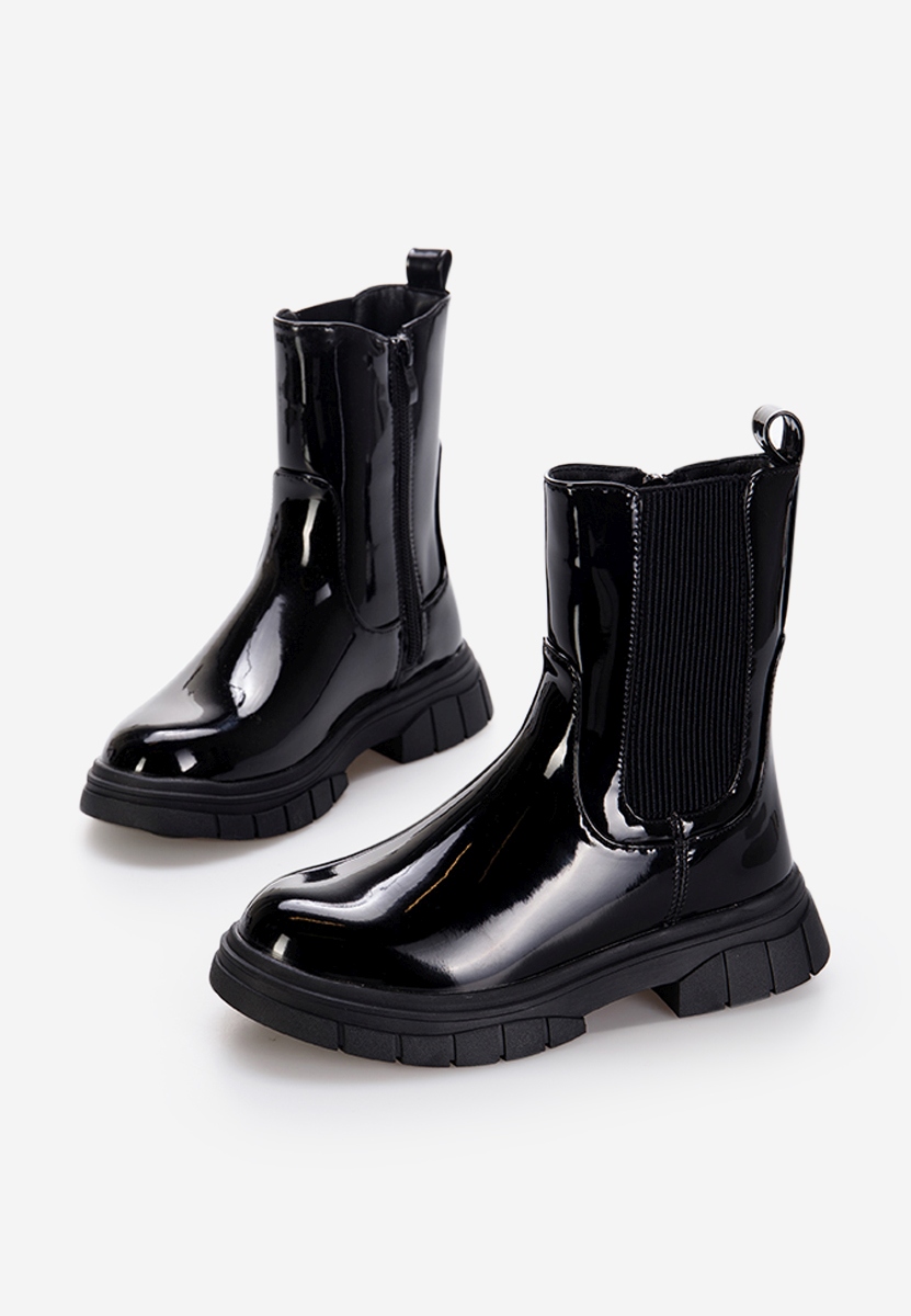 Детски боти черен Salerna B V2