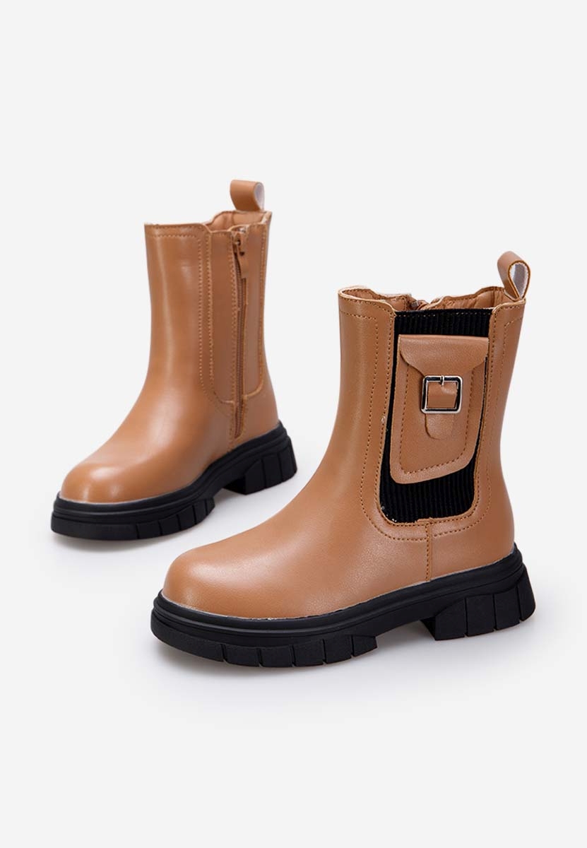 Детски боти кафяв Cary A