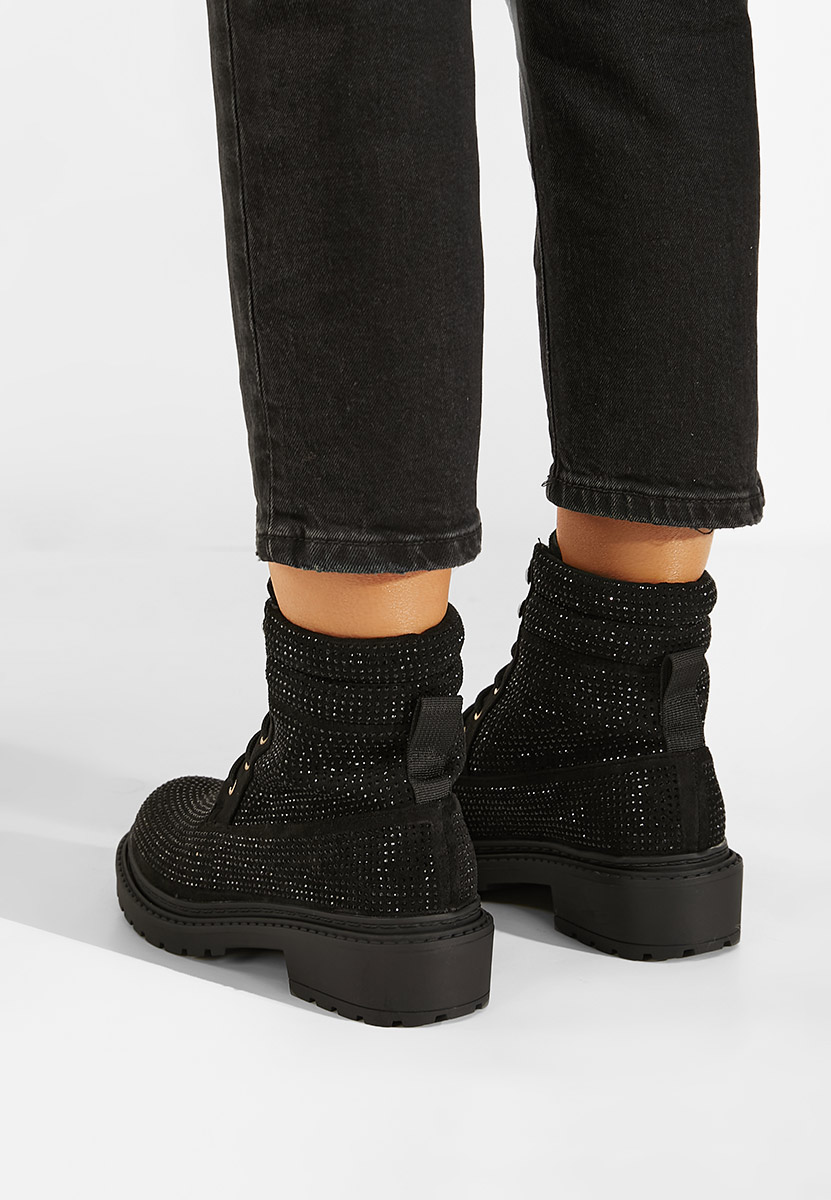 Дамски Ботинки черни Preta