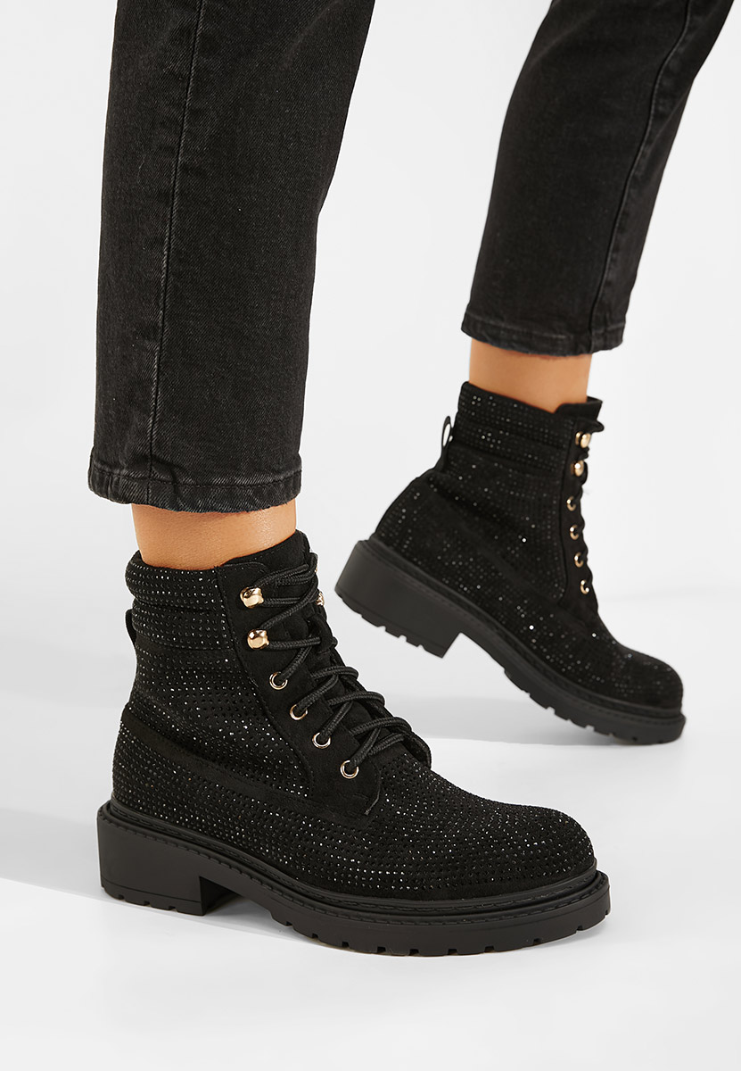 Дамски Ботинки черни Preta