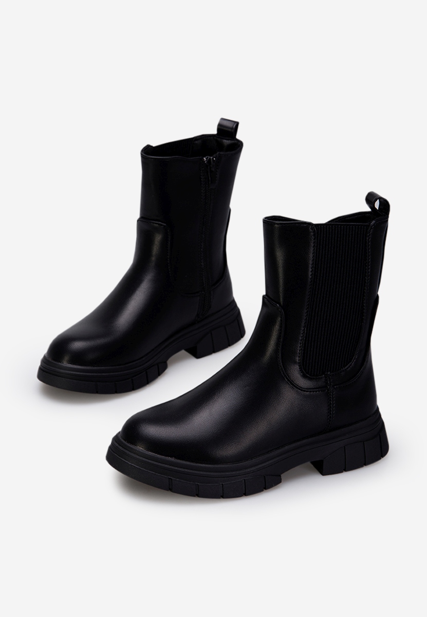 Детски боти черен Salerna B