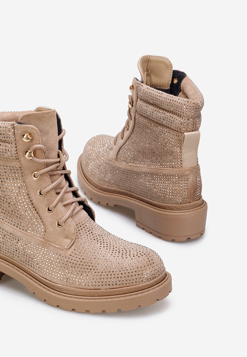 Дамски Ботинки кафяв Preta