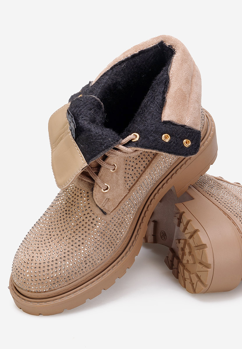 Дамски Ботинки кафяв Preta