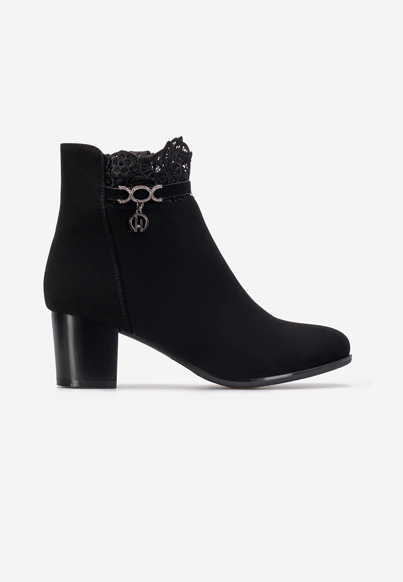 Елегантни боти черен Cernia V2