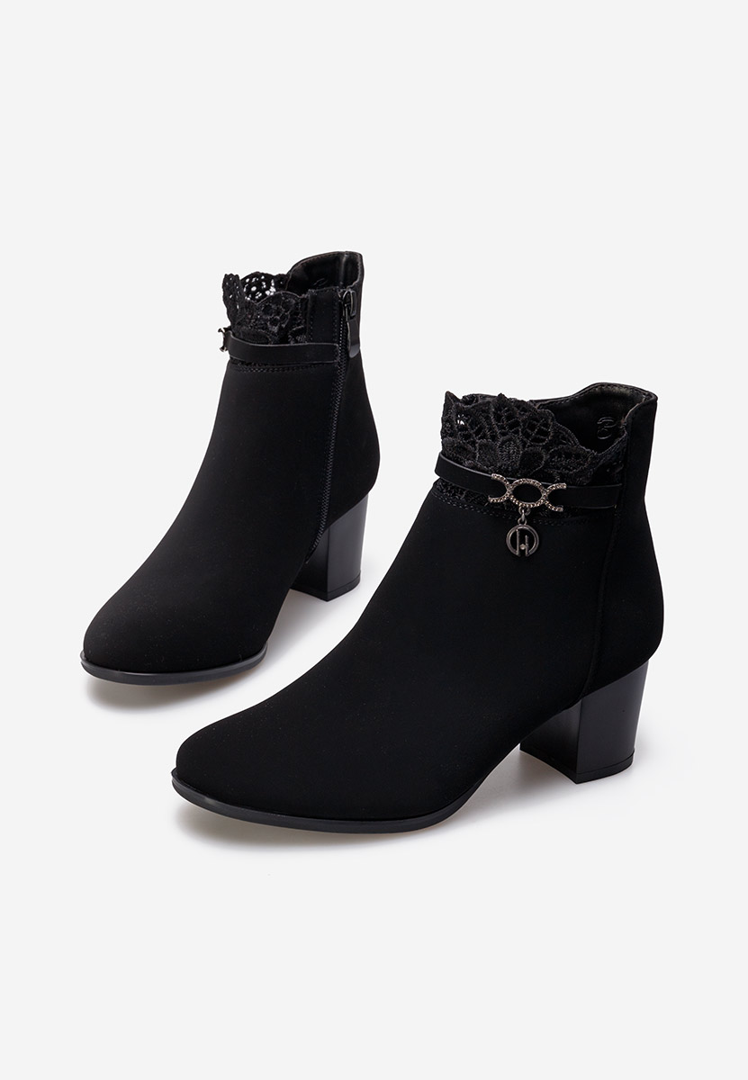 Елегантни боти черен Cernia V2