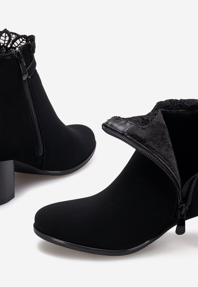 Елегантни боти черен Cernia V2
