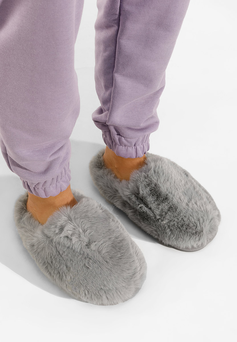 Чехли с пух сив Marisa