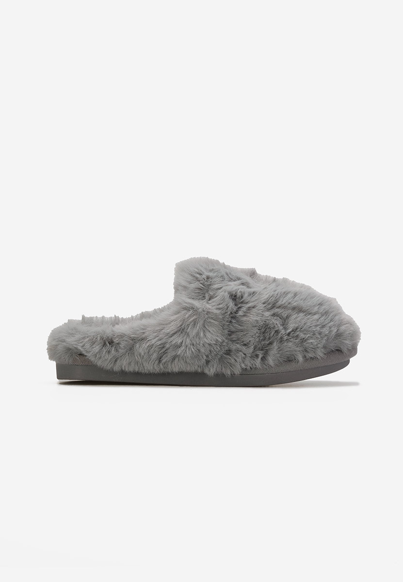 Чехли с пух сив Marisa