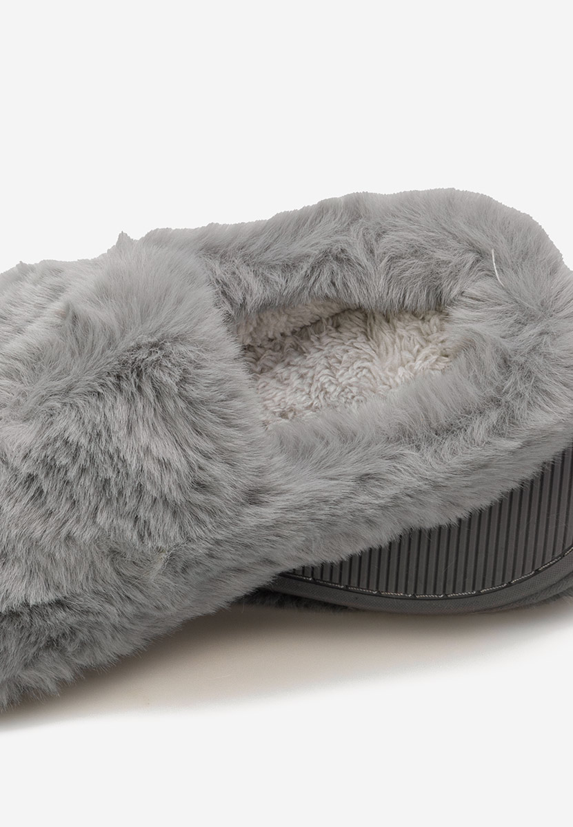 Чехли с пух сив Marisa