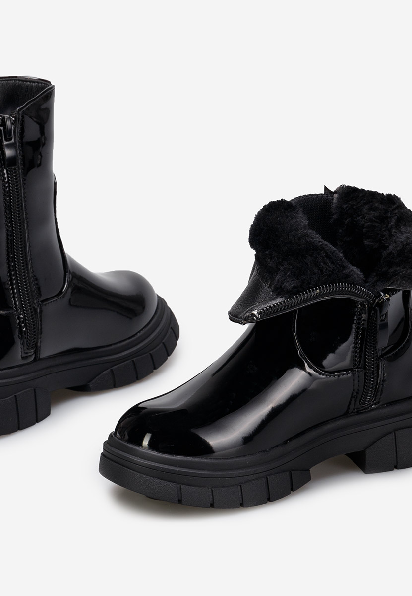 Детски боти черен  Salerna A V2