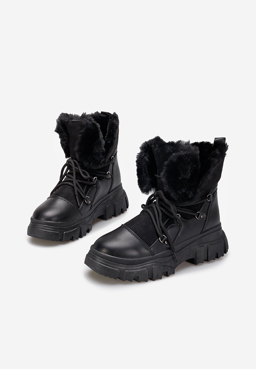 Зимни дамски Ботинки Fralesia черен