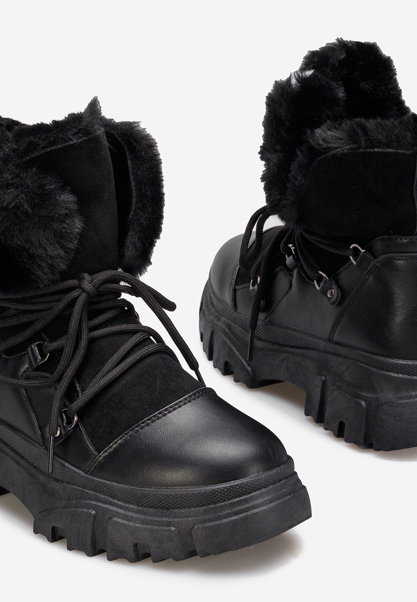 Зимни дамски Ботинки Fralesia черен