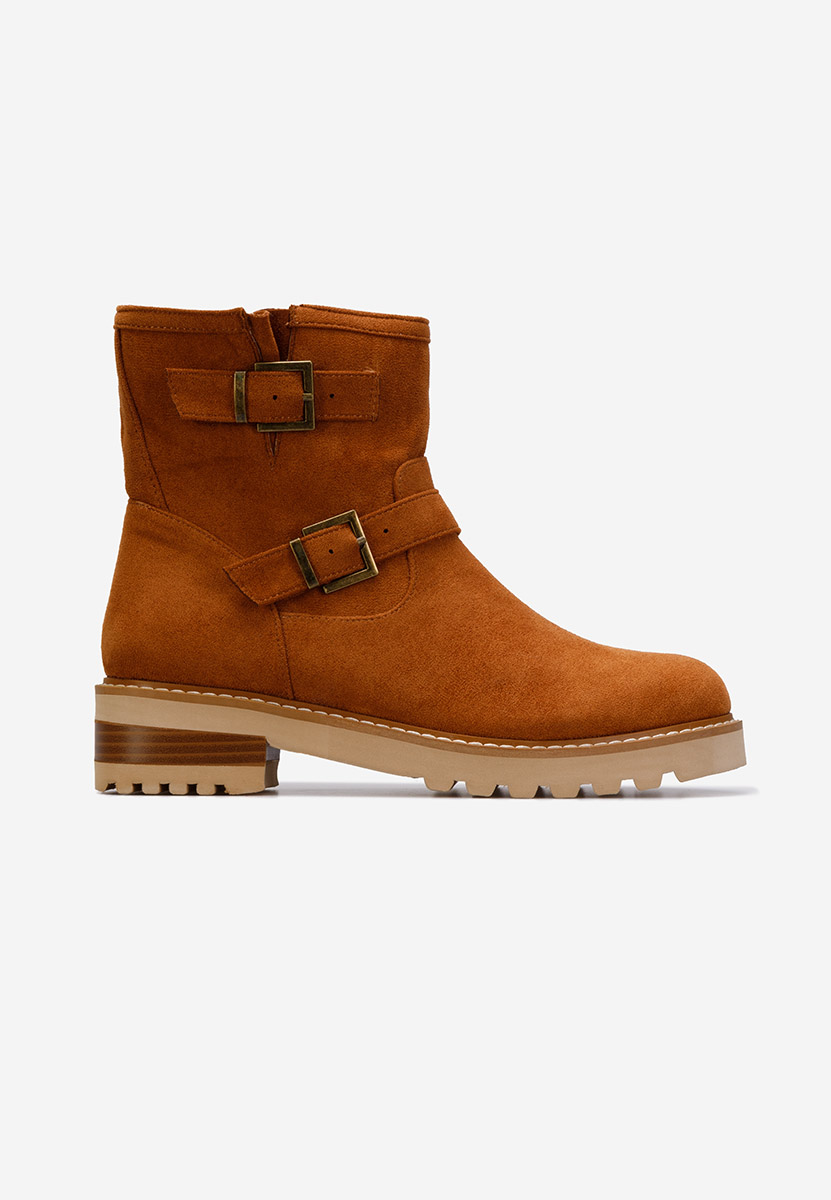 Дамски боти камел Campana