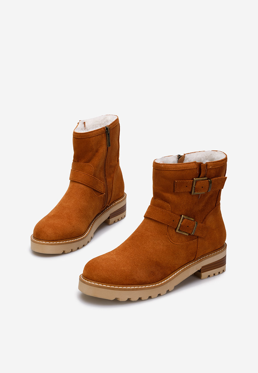 Дамски боти камел Campana