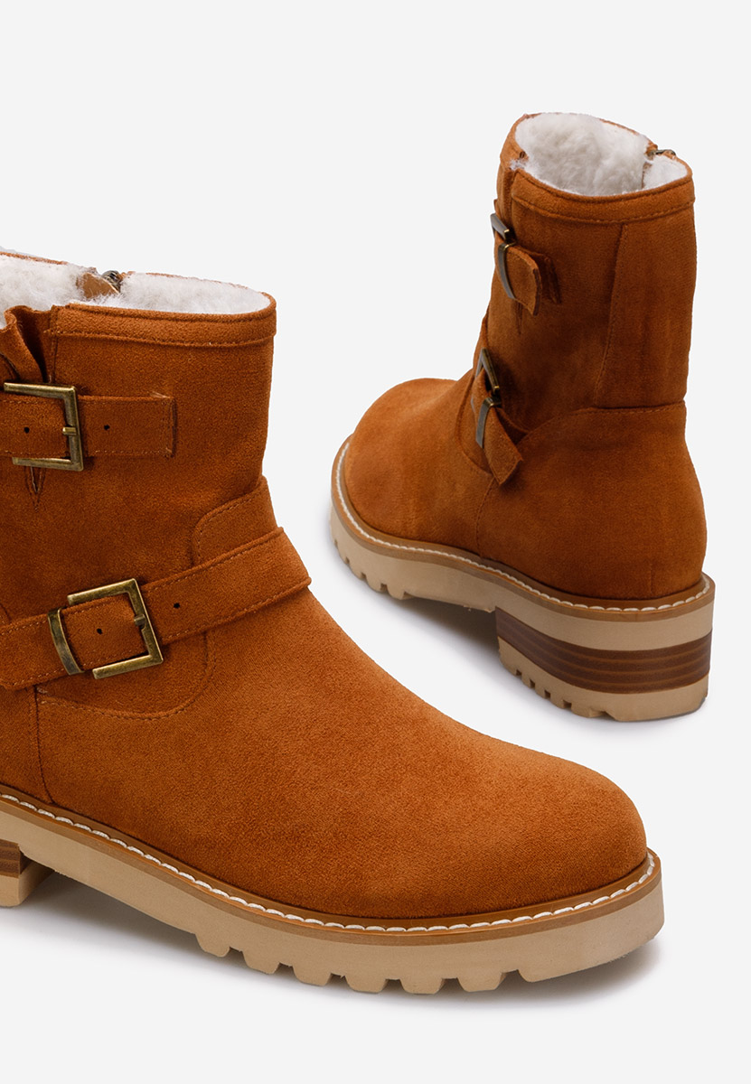 Дамски боти камел Campana