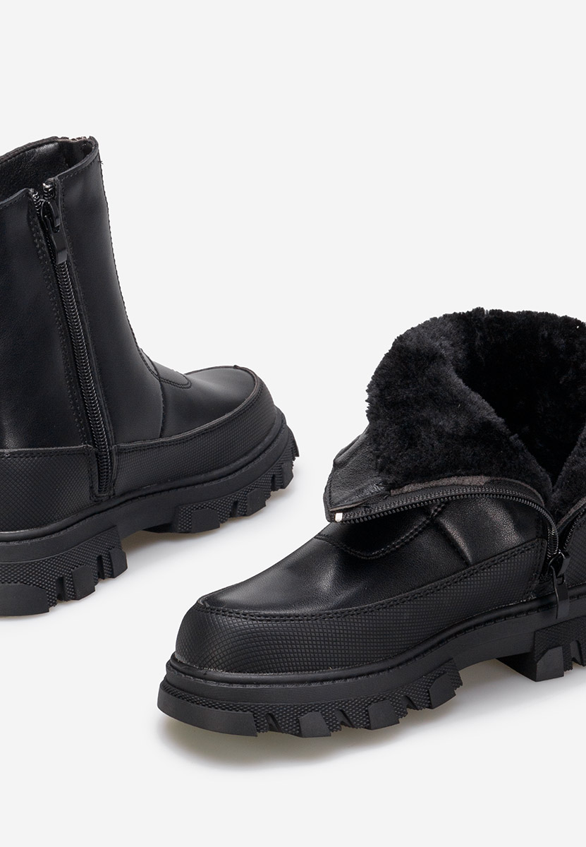 Боти момичета черен черен Pamplona