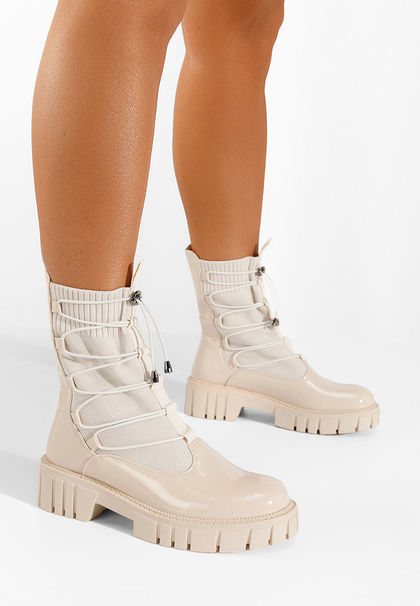 Дамски боти бежов Lisette