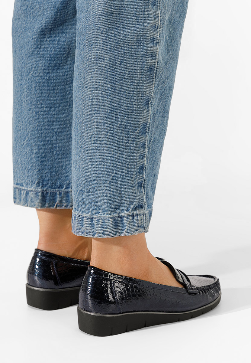 Дамски мокасини Asinia син